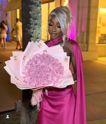 💕Glittering Everlasting Rose Bouquet – Ideal Gift for Couples | Elegant Sparkling Roses in a Luxurious Bouquet